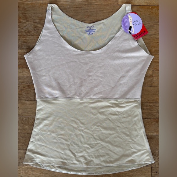 SPANX Hide & Sleek Shaping Camisole Tank Top Shapewear Slimming Smoothing SZXL - Picture 1 of 3